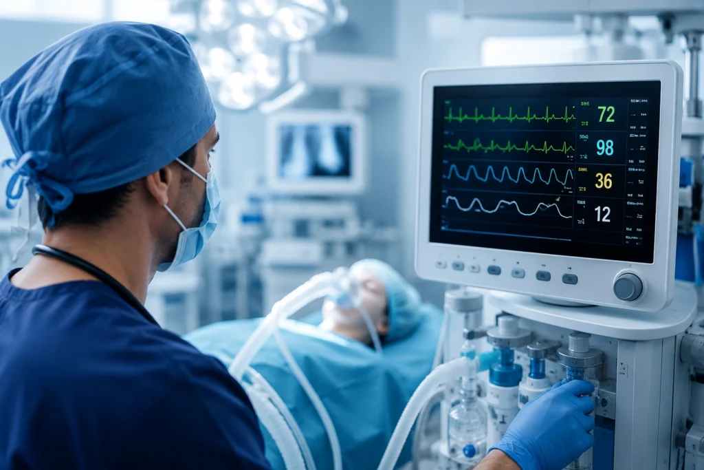 Anesthesia operating theaatre