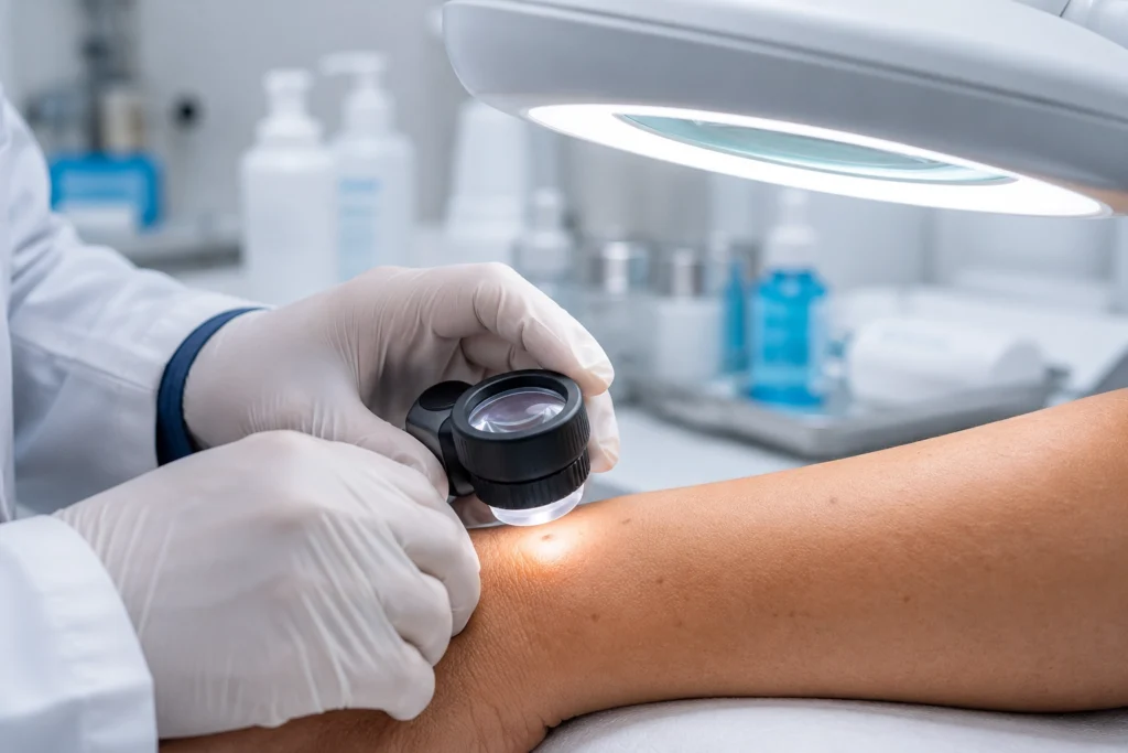 Dermatology department at Sri Lakshmi Super Speciality Hospital KR Puram Bengaluru