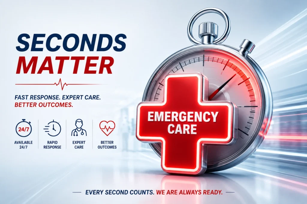 Emergency Care - Seconds matter